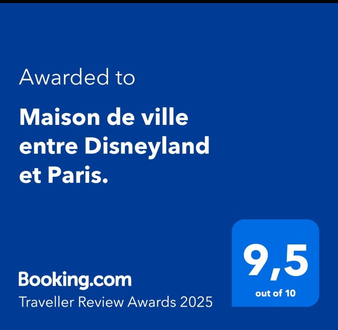 Maison De Ville Entre Disneyland Et Paris. Lagny-sur-Marne ภายนอก รูปภาพ